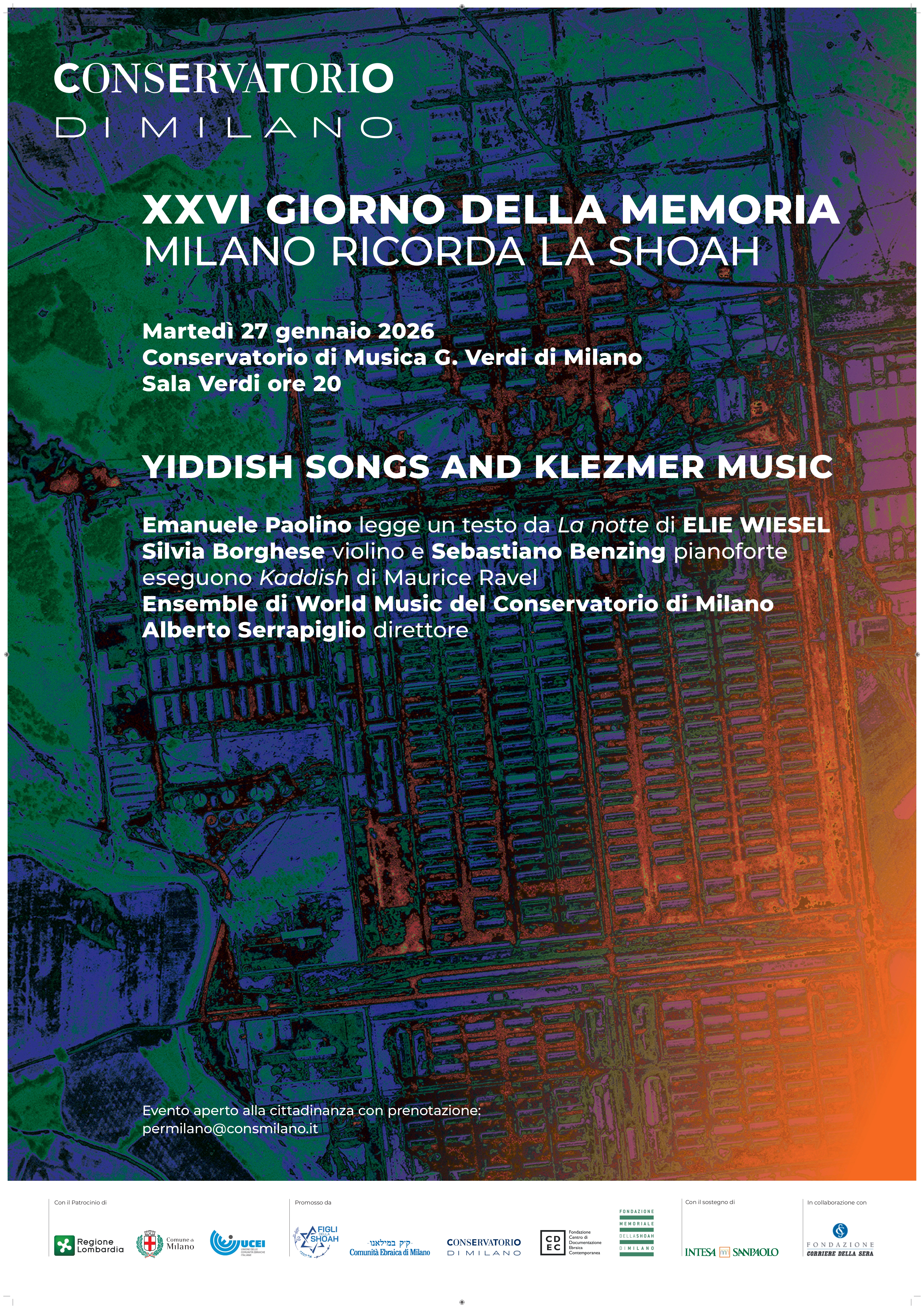 XXVI Giorno della Memoria - Milano Ricorda la Shoah